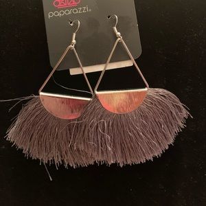 Fringe earrings